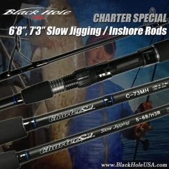 Black Hole USA Charter Special Conventional Rods (Spiral Wrapped)