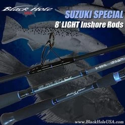 Black Hole USA Suzuki Special Inshore Spinning Rods