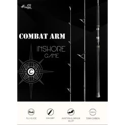 Centaur Combat Arm Inshore Popping Rods