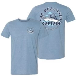 Qualified Captain No Bow Riding Tee