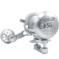 Seigler SG (Small Game) Conventional Lever Drag Reels -Fishing Shop Seigler SG Silver Silver