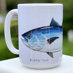 Currier Hot Mug -Fishing Shop bluefin tuna coffee mug jeff currier