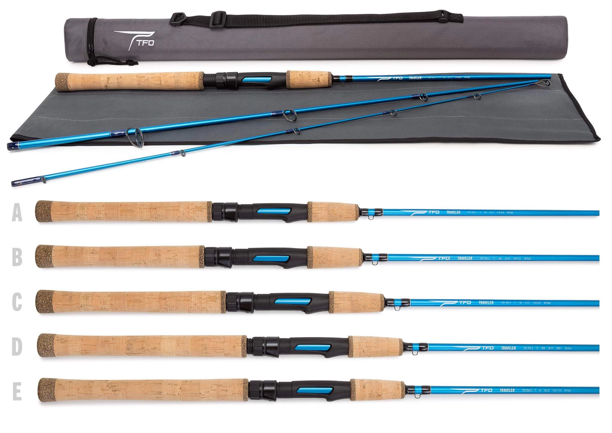 Temple Fork Traveler Spinning Rods 1 Temple Fork Traveler Spinning Rods