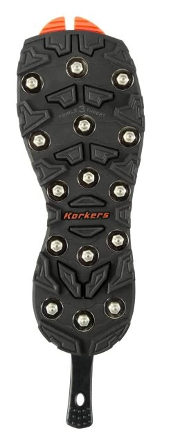 Korkers OmniTrax V3.0 Triple Threat Soles - Carbide Spikes
